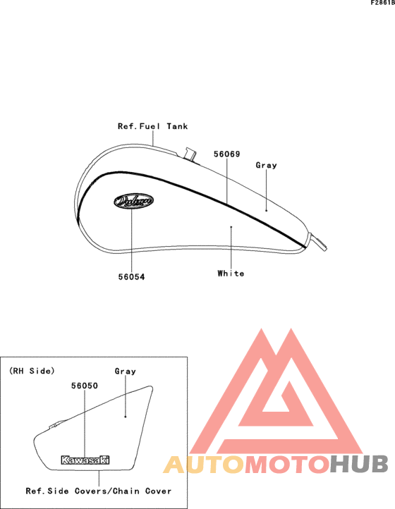Decals(gray/white)(bcfa)