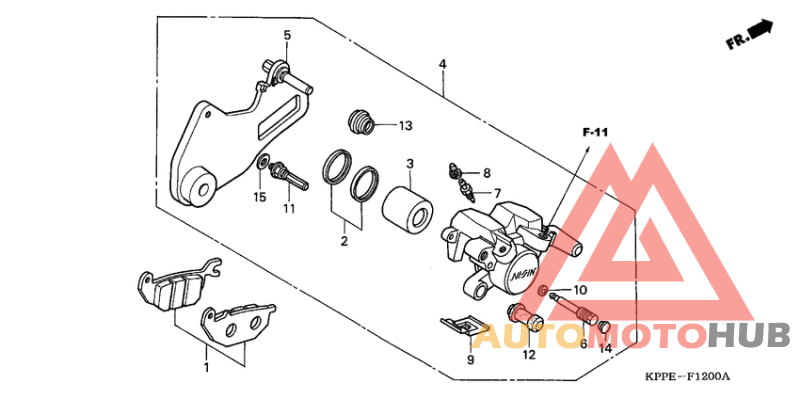Задний суппорт