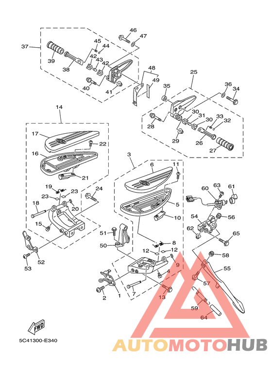 Stand & footrest