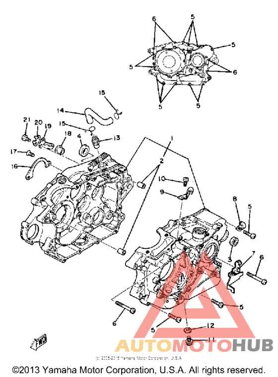 Картер двигателя