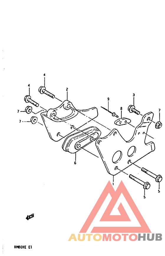 Направляющая цепи