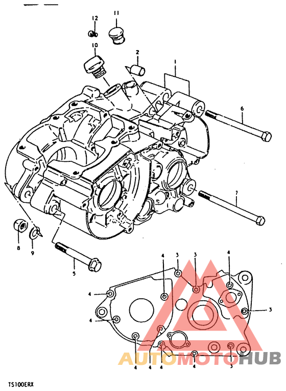 Картер двигателя
