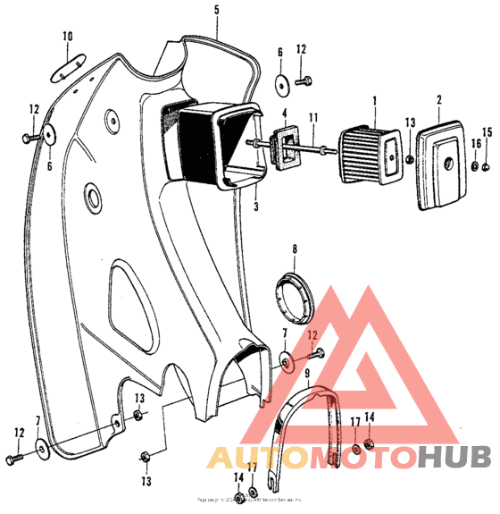 Front cover + air cleaner