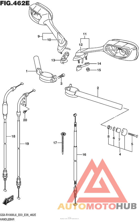 Handlebar (Gsx-R1000Al6 E33)