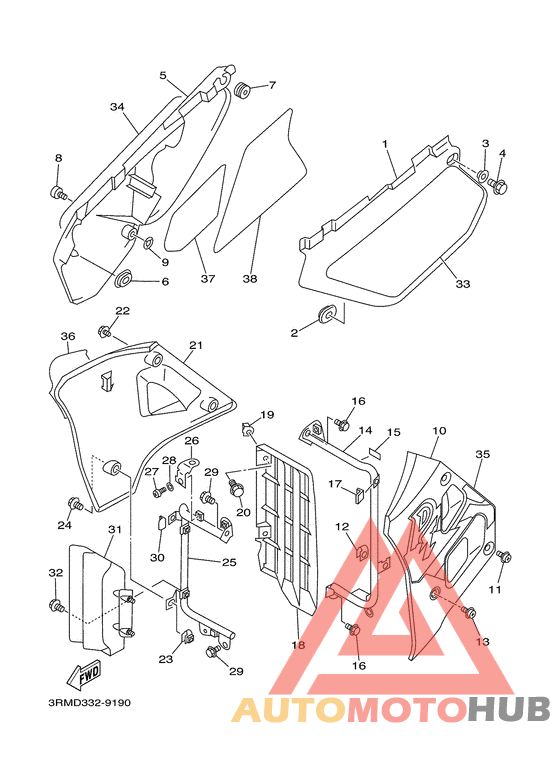 Боковые обтекатели