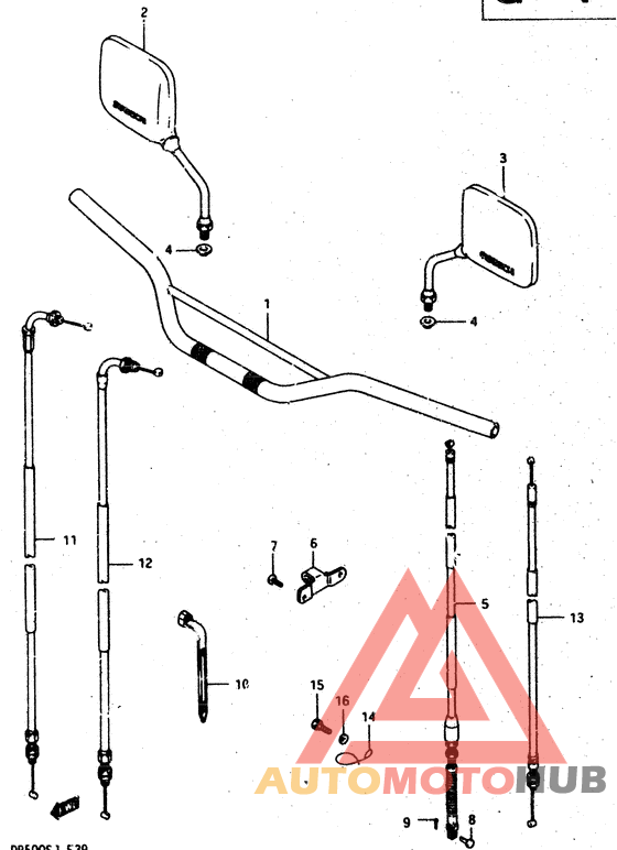 Руль -тросы