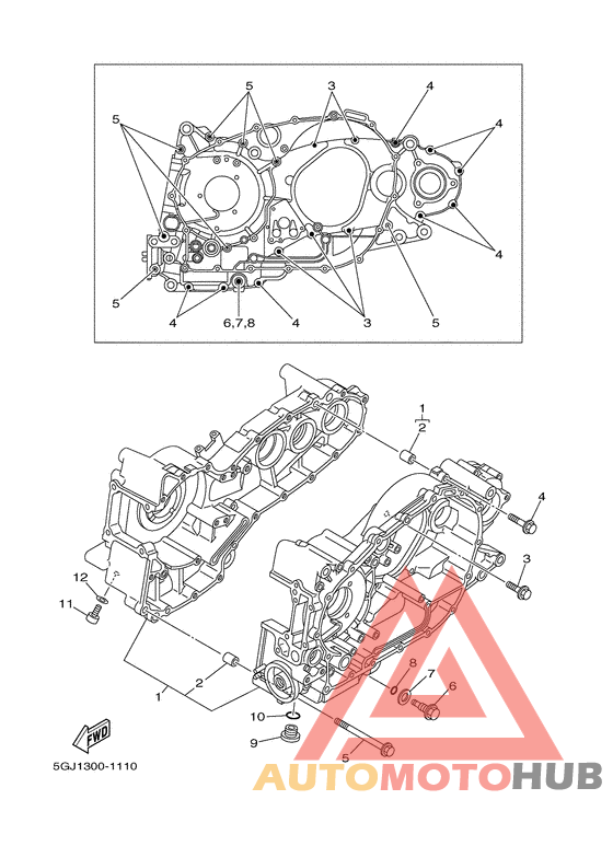 Картер двигателя