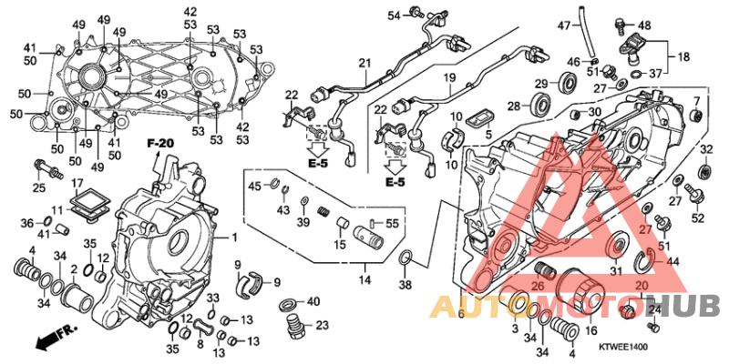 Картер двигателя