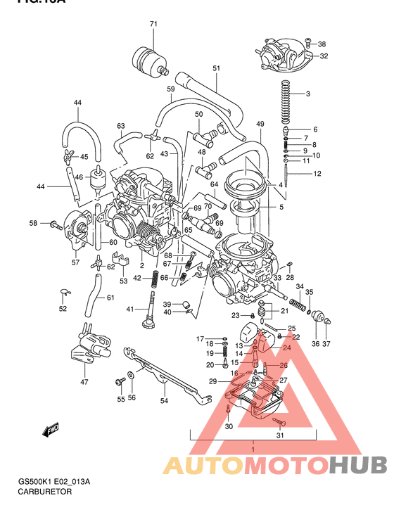 Carburetor assy