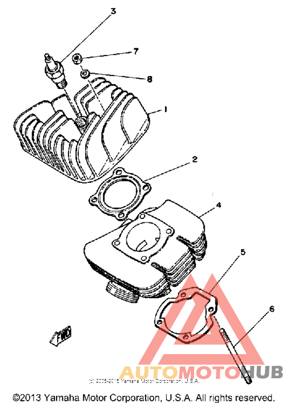 Cylinder head - cylinder