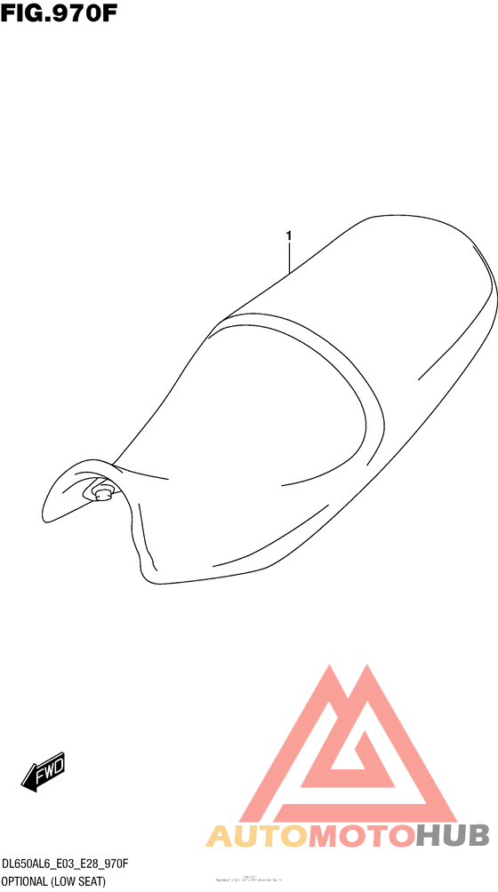 Optional (Low Seat) (Dl650Xal6 E28)