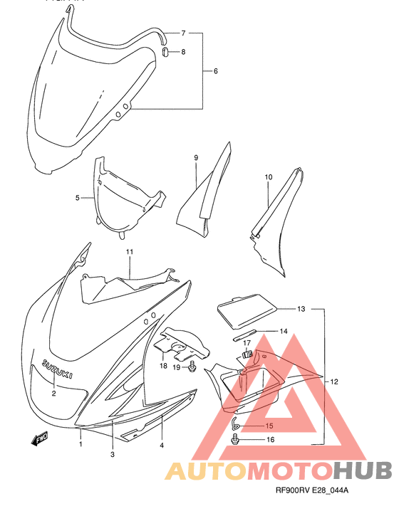 Cowling body