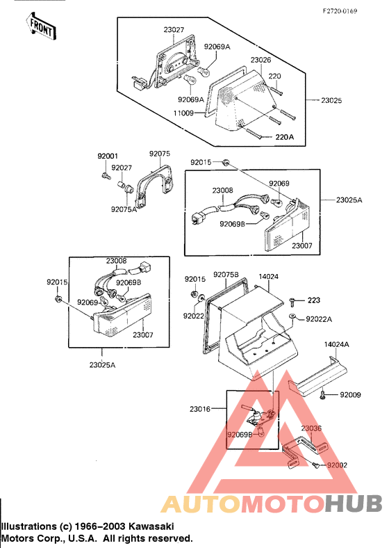 Taillight unit ass`y