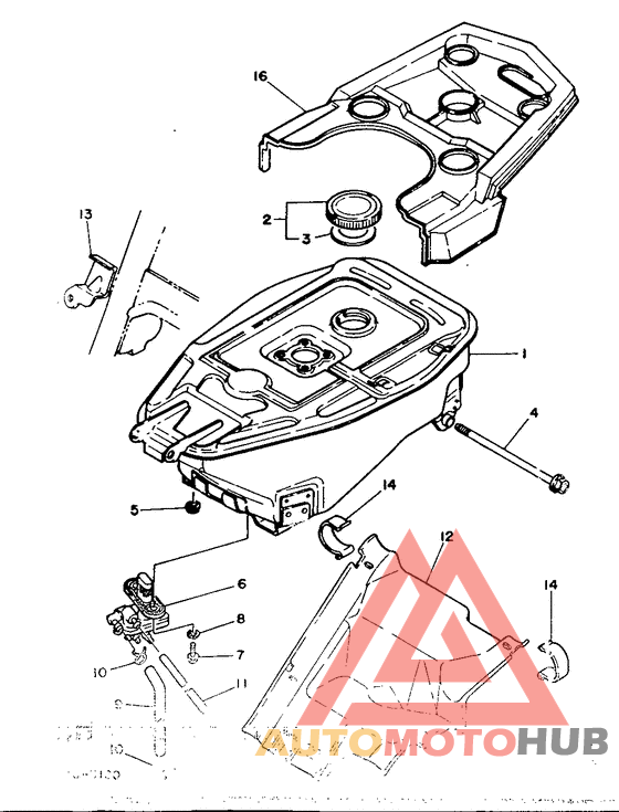 Rpservoir a carburant