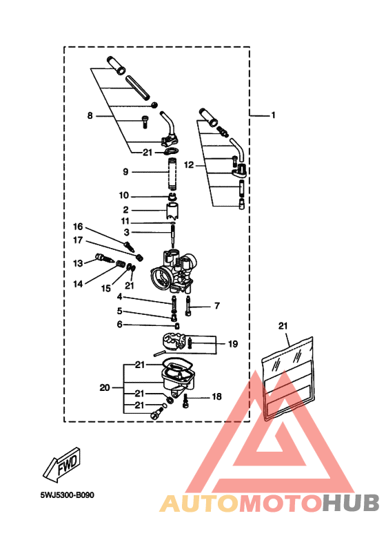 Carburetor assy