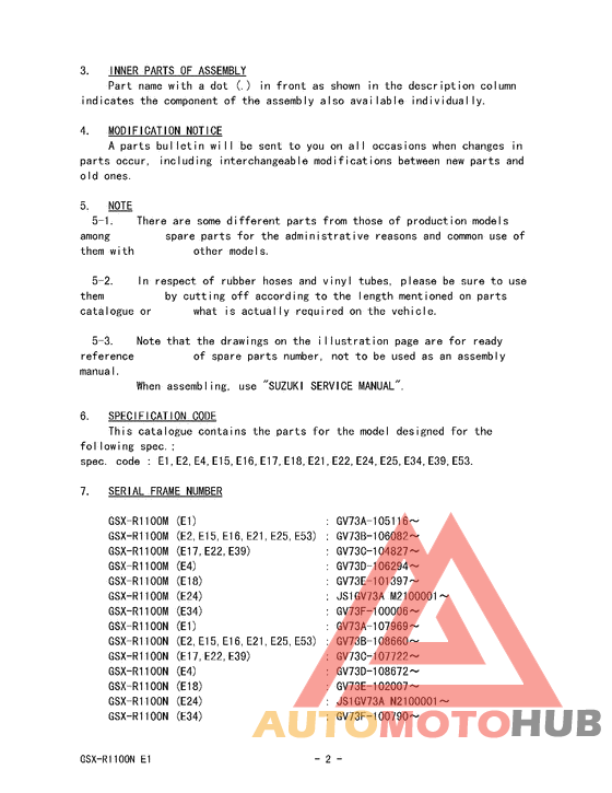 Catalog preface