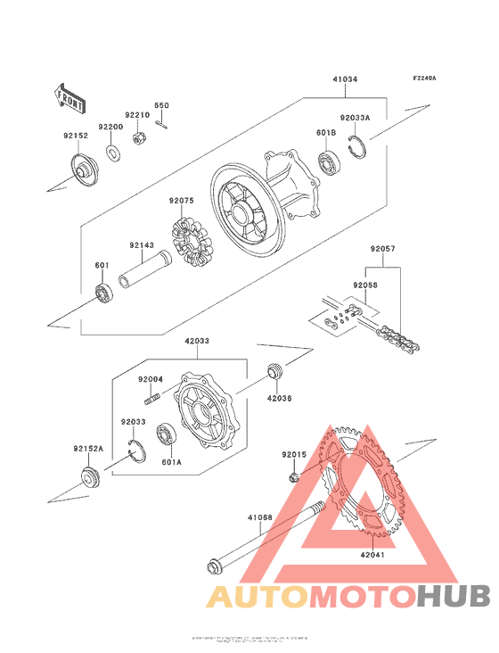Rear Hub (Ecf-Ees)