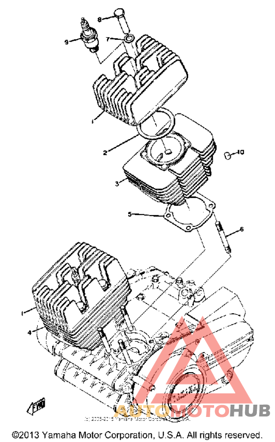 Cylinder head - cylinder