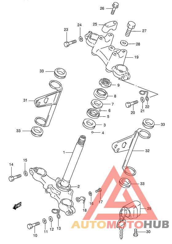 Траверса нижняя