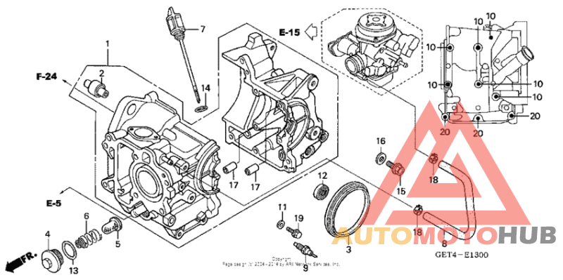 Картер двигателя