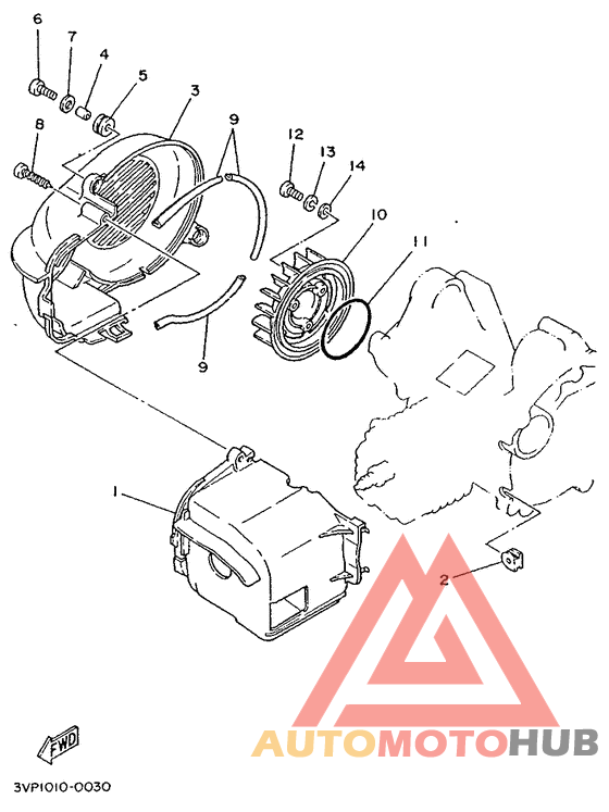 Кожух вентилятора