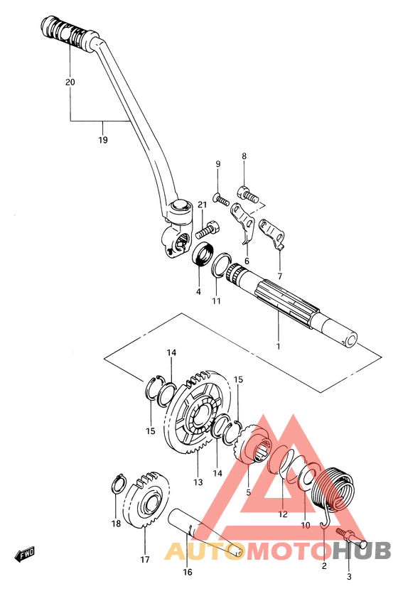 Ножной стартер