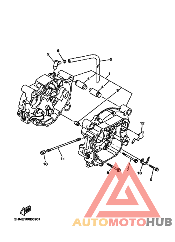 Картер двигателя