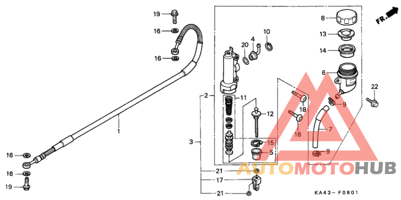 Задний тормоз
