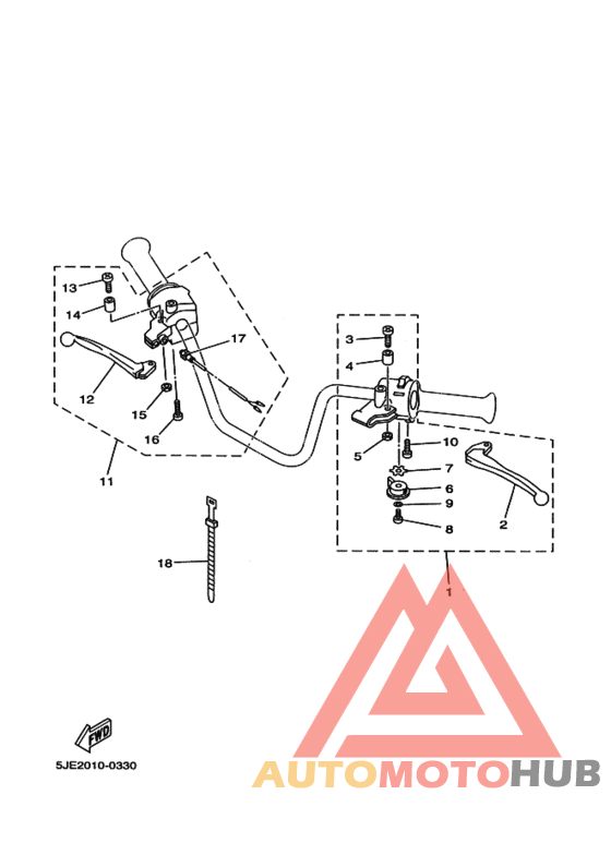 Переключатель руля рычаг