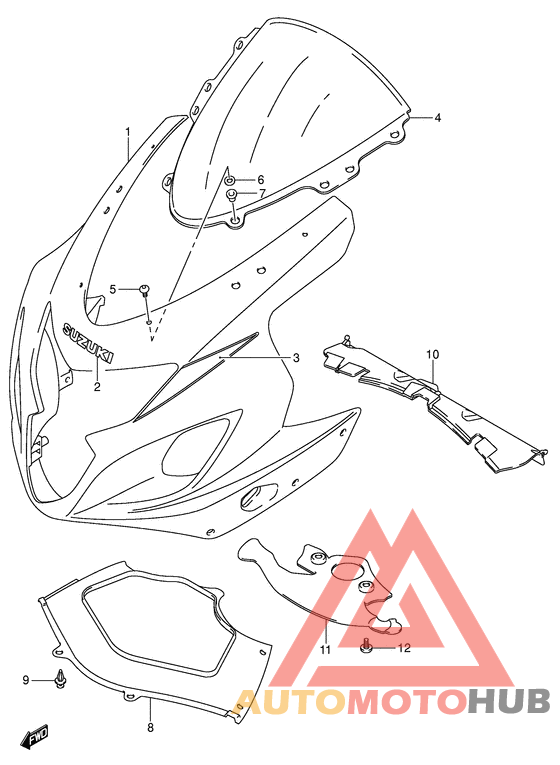 Cowling body