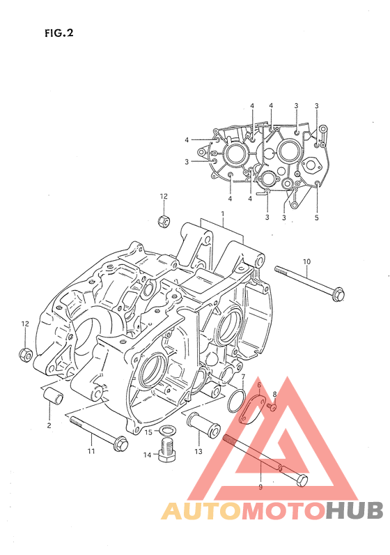 Картер двигателя