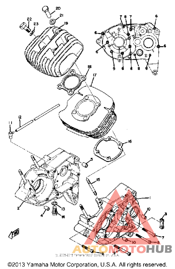 Картер двигателя