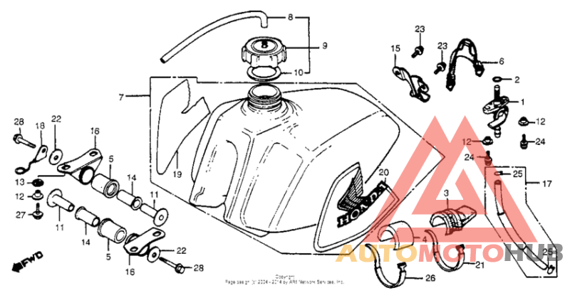 Fuel tank 81