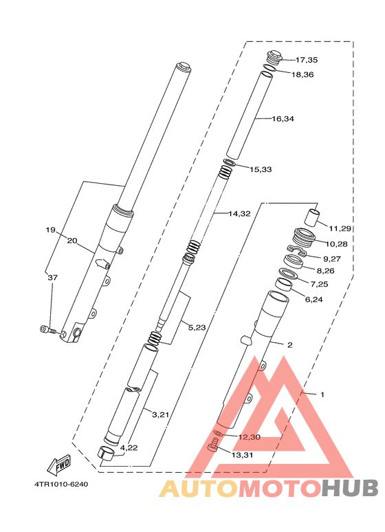 Передняя вилка