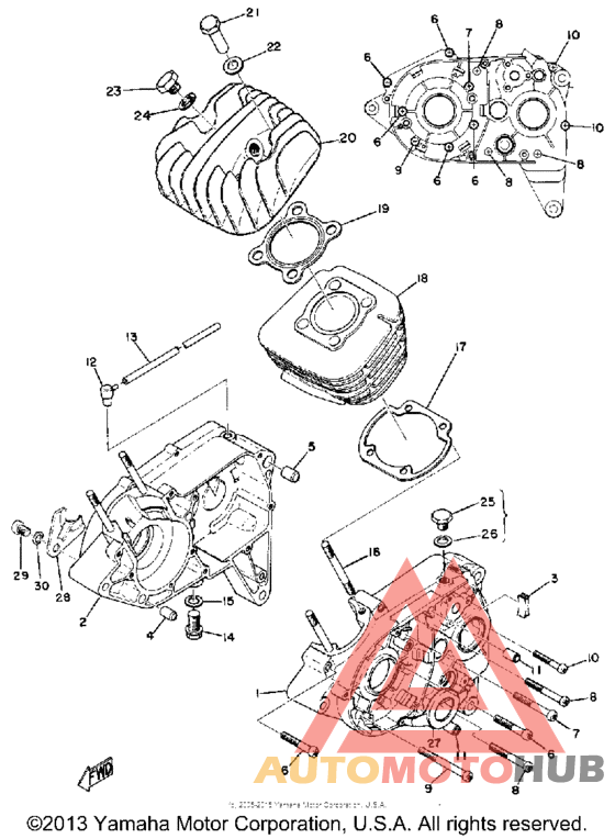 Картер двигателя