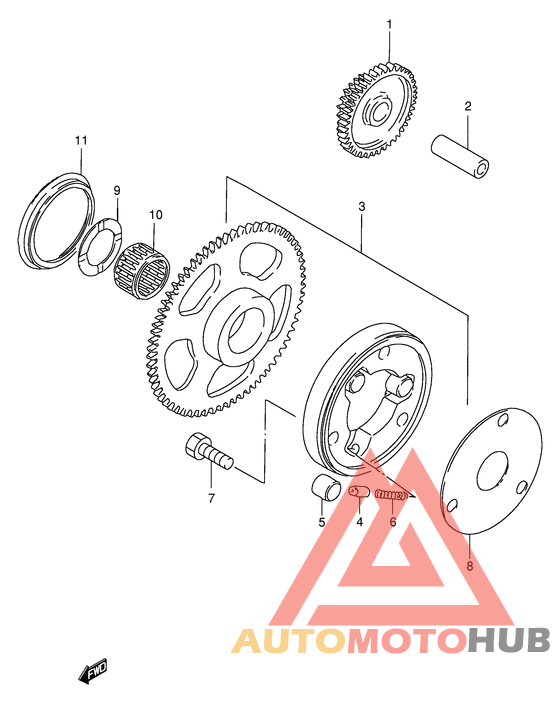 Муфта стартера