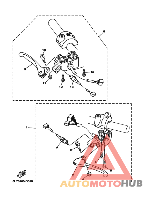 Interruptor  manillar&palanc