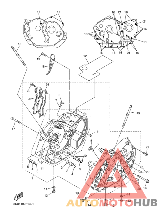 Картер двигателя