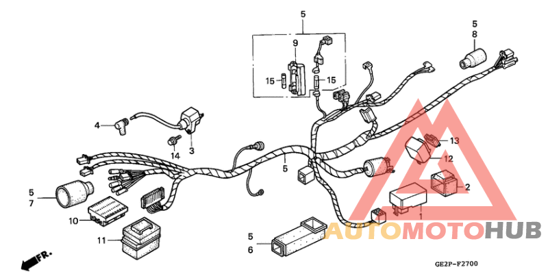 Wire harness/ ignition coil