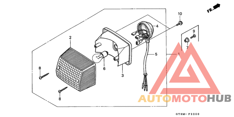Taillight unit ass`y