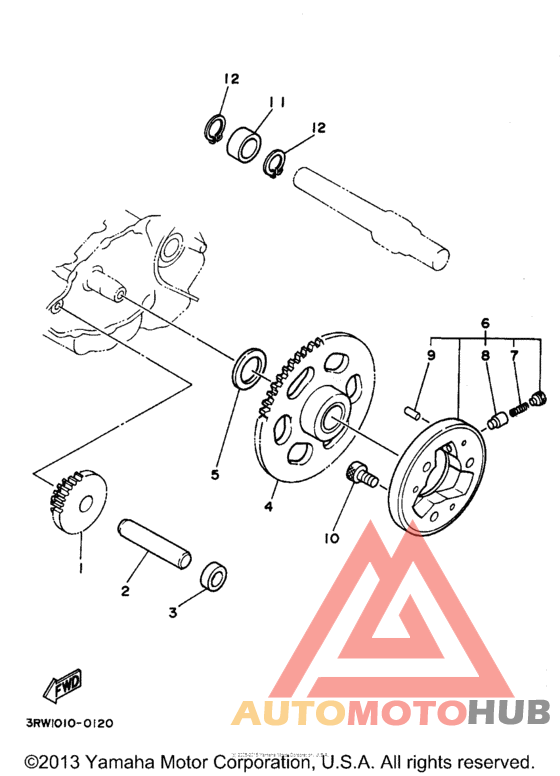 Муфта стартера