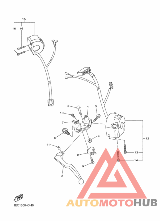 Interruptor  manillar&palanc