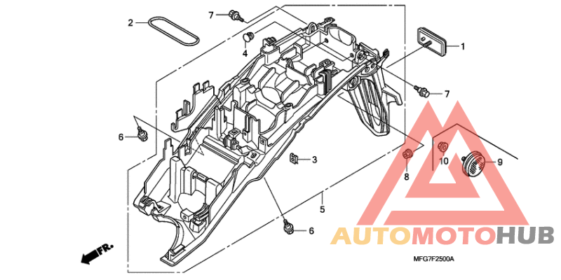 Заднее крыло