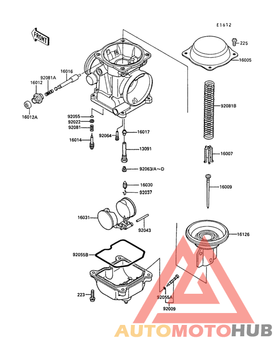 Карбюратор в разборе