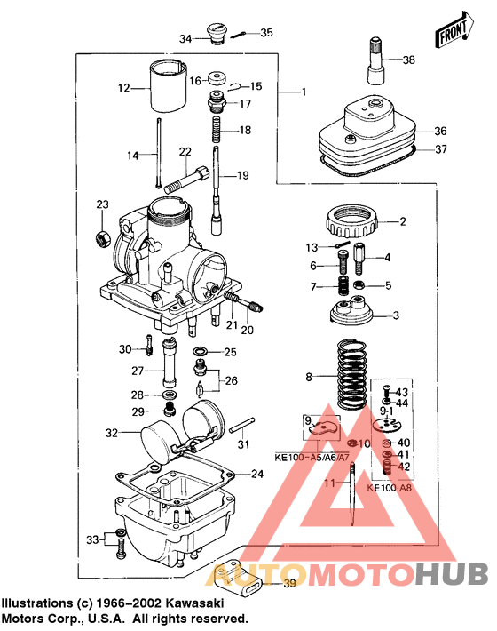 Carburetor assy