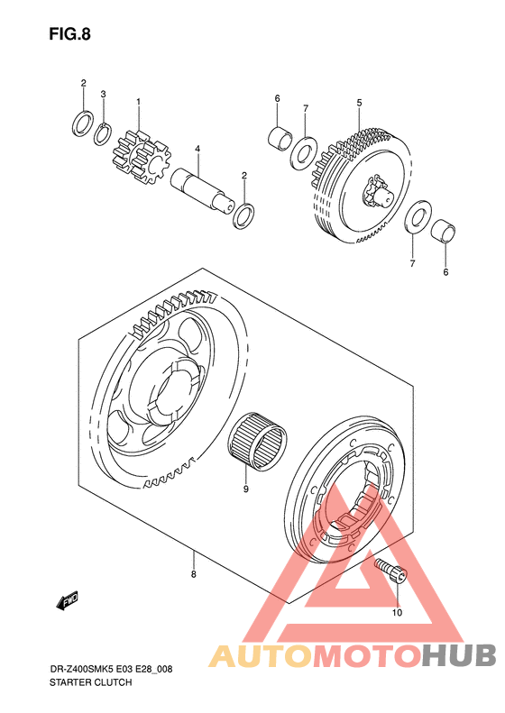 Муфта стартера