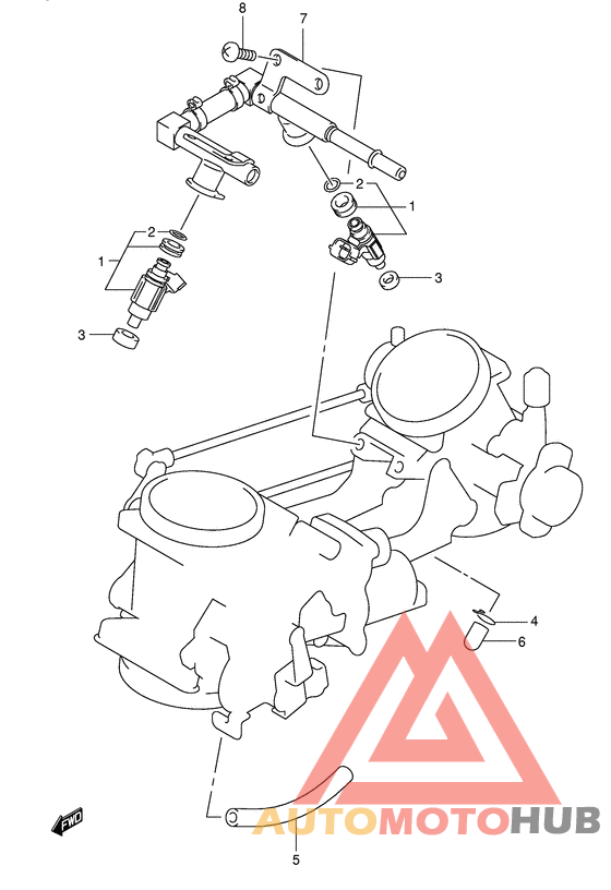 Throttle body fitting
