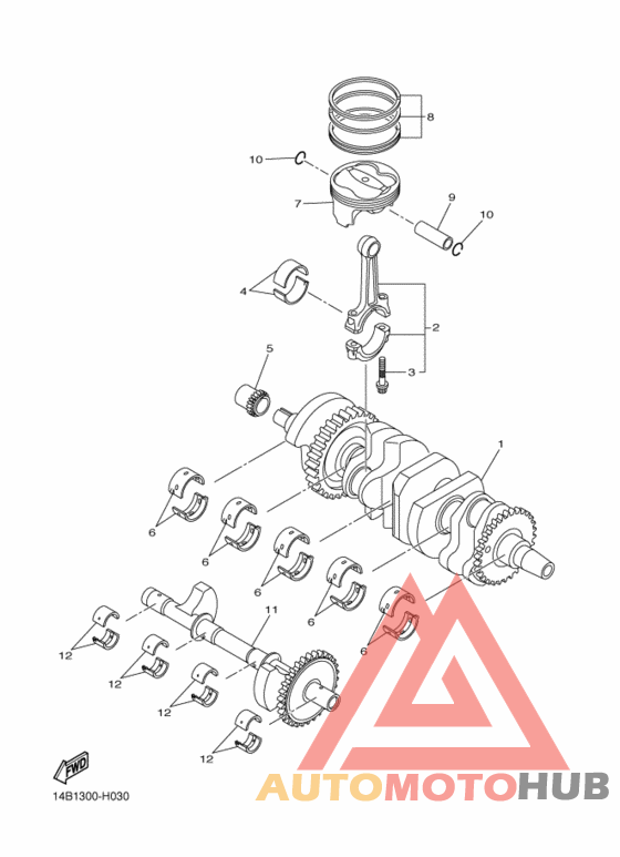 Crankshaft & piston