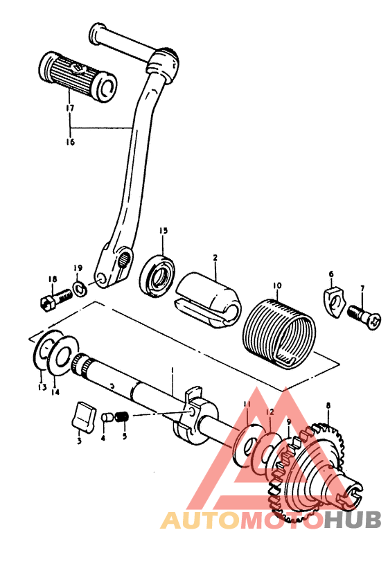 Ножной стартер