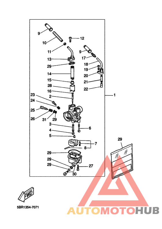 Carburetor assy
